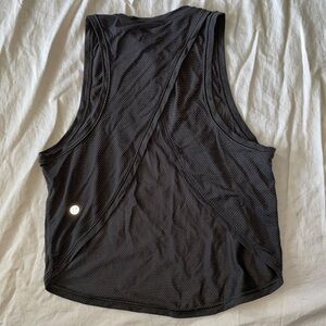 Lululemon backless this mesh tank top
